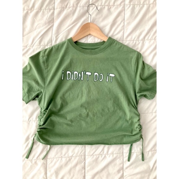 I didn’t do it y2k crop top - Picture 3 of 4